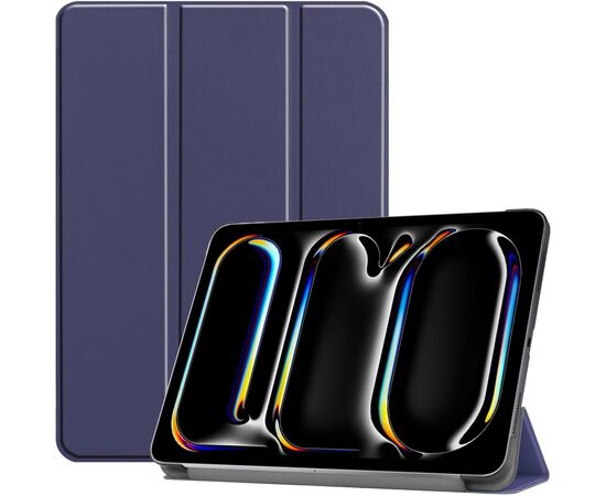 Чехол для планшета BeCover Smart Case Apple iPad Pro 11" M4 2024 Deep Blue (711622), изображение 2 Чехол для планшета BeCover Smart Case Apple iPad Pro 11" M4 2024 Deep Blue (711622), изображение 2