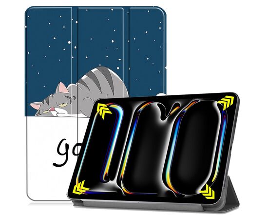 Чехол для планшета BeCover Smart Case Apple iPad Pro 11" M4 2024 Good Night (711636), изображение 2 Чехол для планшета BeCover Smart Case Apple iPad Pro 11" M4 2024 Good Night (711636), изображение 2