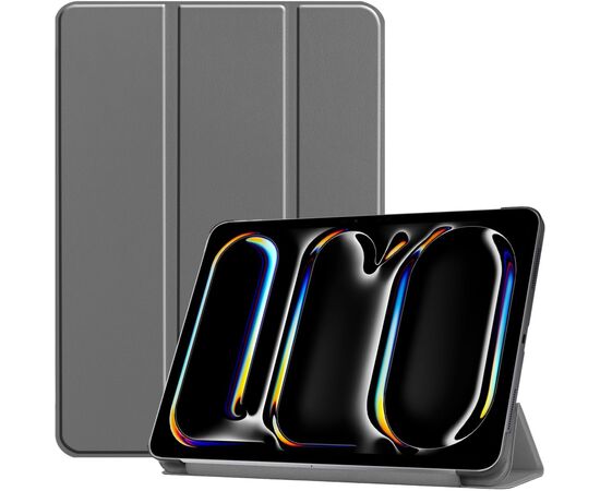 Чехол для планшета BeCover Smart Case Apple iPad Pro 11" M4 2024 Grey (711625), изображение 2 Чехол для планшета BeCover Smart Case Apple iPad Pro 11" M4 2024 Grey (711625), изображение 2