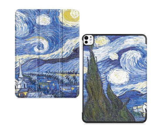 Чехол для планшета BeCover Smart Case Apple iPad Pro 11" M4 2024 Night (711638), изображение 4 Чехол для планшета BeCover Smart Case Apple iPad Pro 11" M4 2024 Night (711638), изображение 4