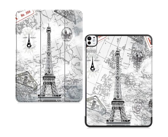 Чехол для планшета BeCover Smart Case Apple iPad Pro 11" M4 2024 Paris (711640), изображение 4 Чехол для планшета BeCover Smart Case Apple iPad Pro 11" M4 2024 Paris (711640), изображение 4