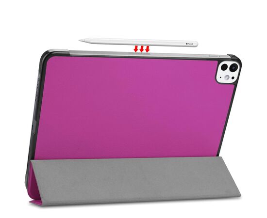 Чехол для планшета BeCover Smart Case Apple iPad Pro 11" M4 2024 Purple (711627), изображение 7 Чехол для планшета BeCover Smart Case Apple iPad Pro 11" M4 2024 Purple (711627), изображение 7