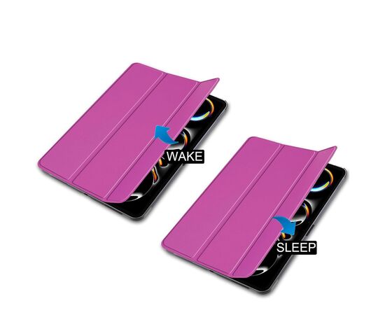 Чехол для планшета BeCover Smart Case Apple iPad Pro 11" M4 2024 Purple (711627), изображение 8 Чехол для планшета BeCover Smart Case Apple iPad Pro 11" M4 2024 Purple (711627), изображение 8