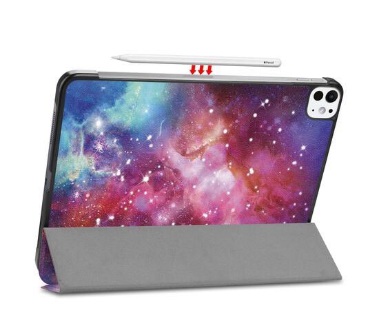 Чехол для планшета BeCover Smart Case Apple iPad Pro 11" M4 2024 Space (711641), изображение 9 Чехол для планшета BeCover Smart Case Apple iPad Pro 11" M4 2024 Space (711641), изображение 9