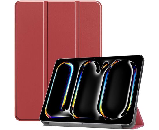 Чохол до планшета BeCover Smart Case Apple iPad Pro 13" M4 2024 Red Wine (711647), зображення 2 Чохол до планшета BeCover Smart Case Apple iPad Pro 13" M4 2024 Red Wine (711647), зображення 2