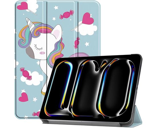 Чехол для планшета BeCover Smart Case Apple iPad Pro 13" M4 2024 Unicorn (711652), изображение 2 Чехол для планшета BeCover Smart Case Apple iPad Pro 13" M4 2024 Unicorn (711652), изображение 2