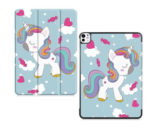 Чехол для планшета BeCover Smart Case Apple iPad Pro 13" M4 2024 Unicorn (711652), изображение 4 Чехол для планшета BeCover Smart Case Apple iPad Pro 13" M4 2024 Unicorn (711652), изображение 4