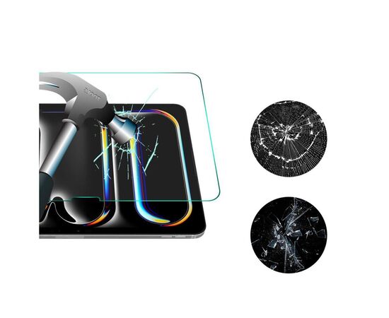 Стекло защитное BeCover Apple iPad Pro 11" M4 2024 (711673), изображение 4 Стекло защитное BeCover Apple iPad Pro 11" M4 2024 (711673), изображение 4