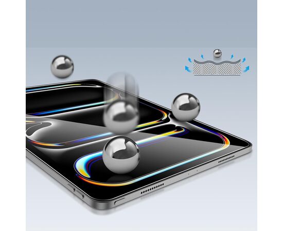 Стекло защитное BeCover Apple iPad Pro 13" M4 2024 (711674), изображение 4 Стекло защитное BeCover Apple iPad Pro 13" M4 2024 (711674), изображение 4