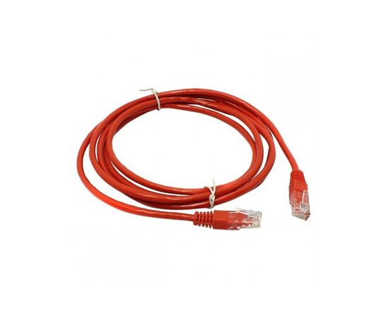 Патч-корд 1м, UTP, cat.5e, CU, 24AWG, red Kingda (KD-PAUT3100RD)