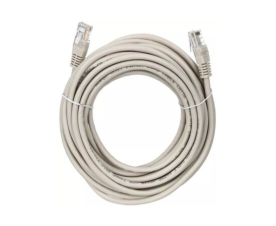 Патч-корд 20м, UTP, cat.5e, CU, 24AWG, grey Kingda (KD-PAUT32000GY)