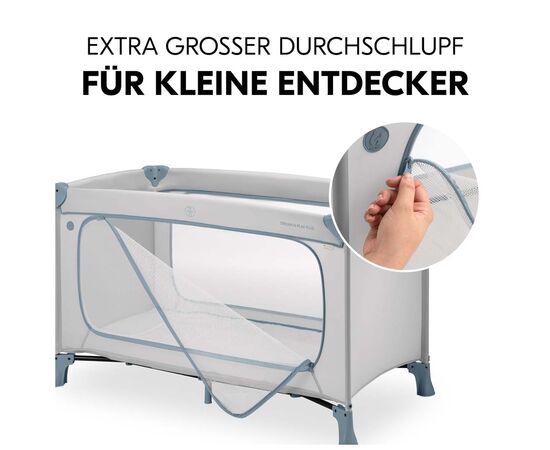 Детский манеж Hauck Dream N Play Plus Dusty Blue (60098-6), изображение 2 Детский манеж Hauck Dream N Play Plus Dusty Blue (60098-6), изображение 2