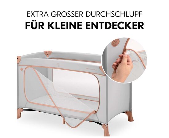 Детский манеж Hauck Dream N Play Plus Dusty Cork (60100-6), изображение 2 Детский манеж Hauck Dream N Play Plus Dusty Cork (60100-6), изображение 2