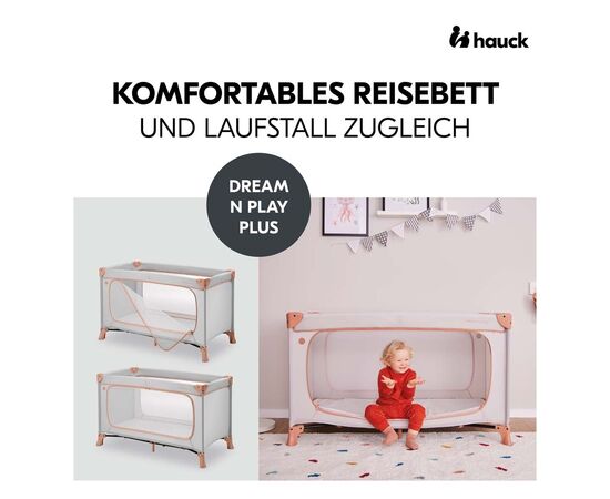Детский манеж Hauck Dream N Play Plus Dusty Cork (60100-6), изображение 9 Детский манеж Hauck Dream N Play Plus Dusty Cork (60100-6), изображение 9