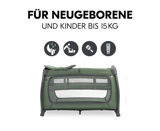 Детский манеж Hauck Play N Relax Dark Green (60015-3), изображение 6 Детский манеж Hauck Play N Relax Dark Green (60015-3), изображение 6