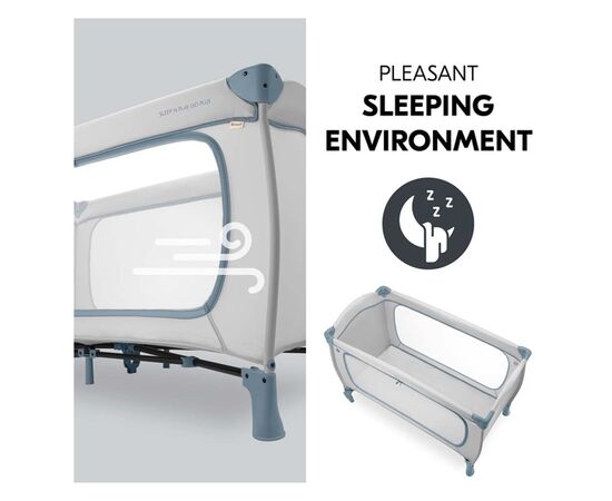 Детский манеж Hauck Sleep N Play Go Plus Dusty Mint (60088-7), изображение 3 Детский манеж Hauck Sleep N Play Go Plus Dusty Mint (60088-7), изображение 3