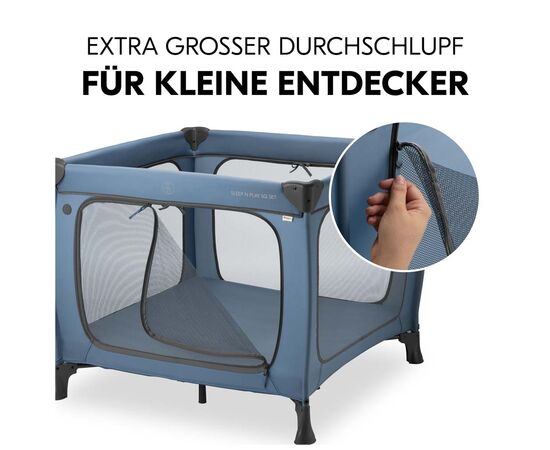 Детский манеж Hauck Sleep N Play SQ Dark Blue (60672-8), изображение 2 Детский манеж Hauck Sleep N Play SQ Dark Blue (60672-8), изображение 2