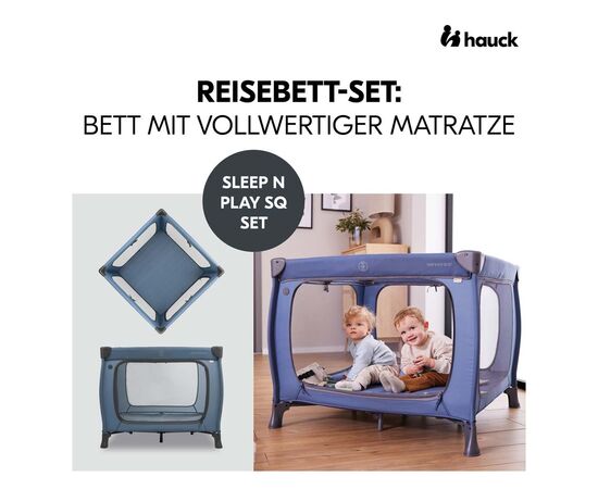 Детский манеж Hauck Sleep N Play SQ Dark Blue (60672-8), изображение 9 Детский манеж Hauck Sleep N Play SQ Dark Blue (60672-8), изображение 9