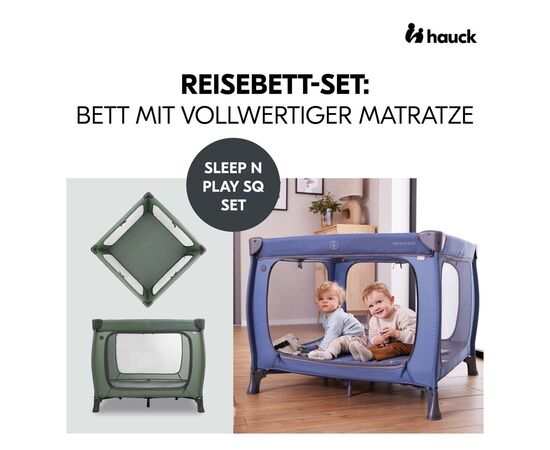 Детский манеж Hauck Sleep N Play SQ Dark Green (60673-5), изображение 10 Детский манеж Hauck Sleep N Play SQ Dark Green (60673-5), изображение 10