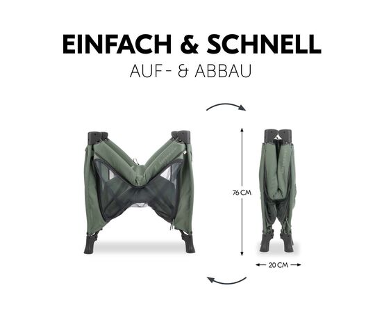 Детский манеж Hauck Sleep N Play SQ Dark Green (60673-5), изображение 8 Детский манеж Hauck Sleep N Play SQ Dark Green (60673-5), изображение 8