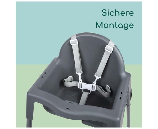 Стульчик для кормления Bebe Confort MEELY DARK GREY (2712551210), изображение 5 Стульчик для кормления Bebe Confort MEELY DARK GREY (2712551210), изображение 5