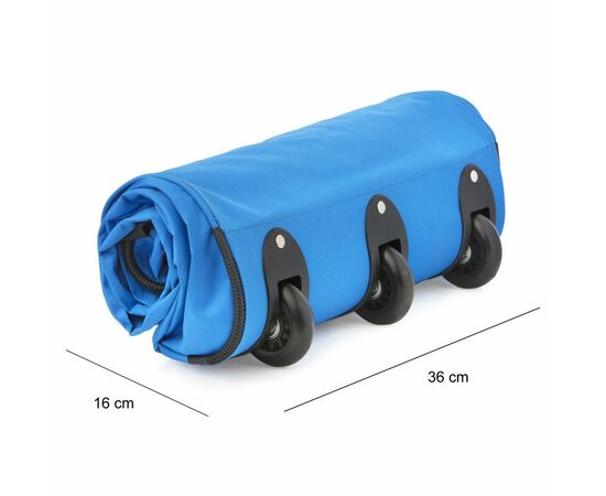 Сумка дорожная TravelZ на колесах Wheelbag 100 Blue (603093), изображение 3 Сумка дорожная TravelZ на колесах Wheelbag 100 Blue (603093), изображение 3