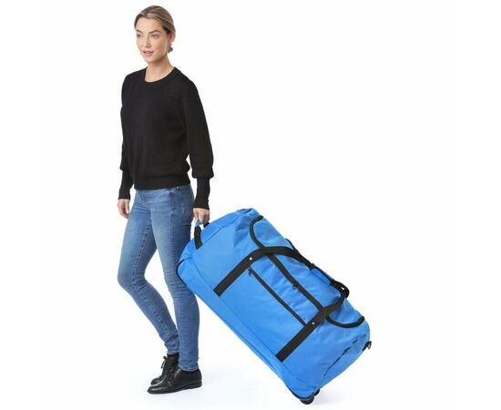 Сумка дорожная TravelZ на колесах Wheelbag 100 Blue (603093), изображение 5 Сумка дорожная TravelZ на колесах Wheelbag 100 Blue (603093), изображение 5