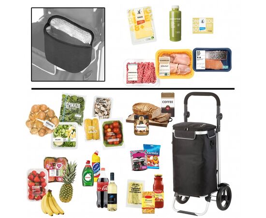 Сумка-тележка ShoppingCruiser Allround 41 л Black (930022), изображение 8 Сумка-тележка ShoppingCruiser Allround 41 л Black (930022), изображение 8