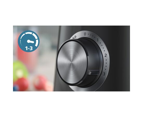 Блендер Philips стаціонарний Series 5000, 1000Вт, чаша-2000мл, сірий (HR3020/20), изображение 4 Блендер Philips стаціонарний Series 5000, 1000Вт, чаша-2000мл, сірий (HR3020/20), изображение 4