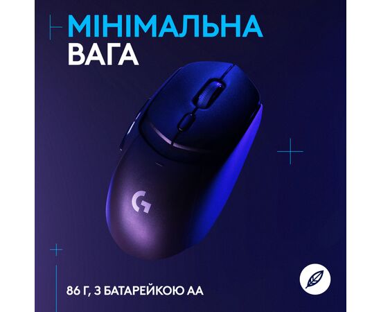 Мышка Logitech G309 Lightspeed Wireless/Bluetooth Black (910-007199), изображение 5 Мышка Logitech G309 Lightspeed Wireless/Bluetooth Black (910-007199), изображение 5