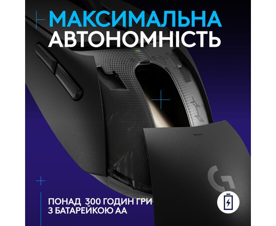 Мышка Logitech G309 Lightspeed Wireless/Bluetooth Black (910-007199), изображение 6 Мышка Logitech G309 Lightspeed Wireless/Bluetooth Black (910-007199), изображение 6