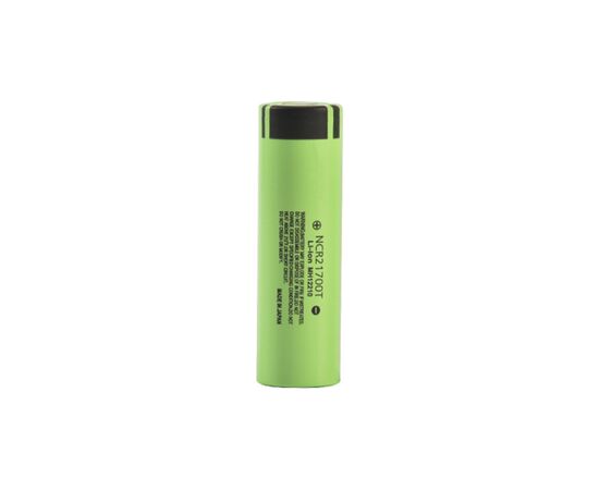 Акумулятор 21700 5000mAh, 3.7V-4.2V, Green (NCR 21700T) Panasonic (MH12210 / 22659)