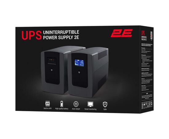 Источник бесперебойного питания 2E ED1200, 7200W (2E-ED1200), изображение 4 Источник бесперебойного питания 2E ED1200, 7200W (2E-ED1200), изображение 4