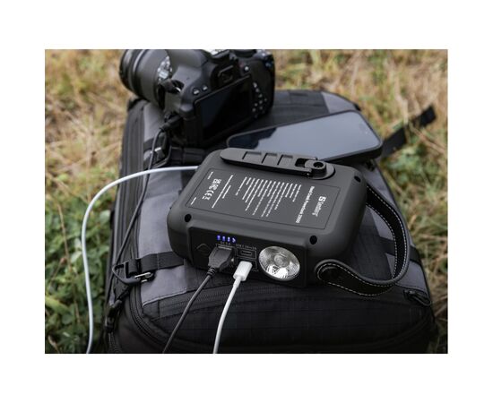 Батарея универсальная Sandberg 20000mAh PD/20W, динамо-зарядка, power-through, flashlight (420-79), изображение 12 Батарея универсальная Sandberg 20000mAh PD/20W, динамо-зарядка, power-through, flashlight (420-79), изображение 12