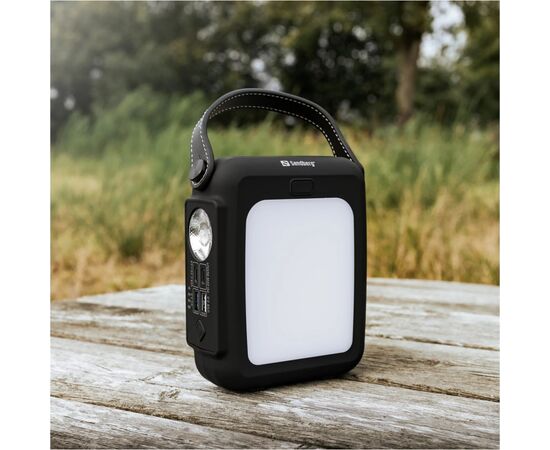 Батарея универсальная Sandberg 20000mAh PD/20W, динамо-зарядка, power-through, flashlight (420-79), изображение 9 Батарея универсальная Sandberg 20000mAh PD/20W, динамо-зарядка, power-through, flashlight (420-79), изображение 9