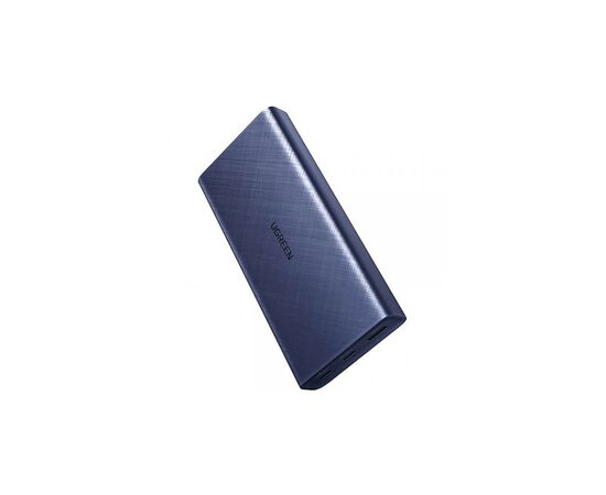 Батарея универсальная Ugreen 20000mAh PD/45W, QC, Type-C, USB-A, cable/Type-C 0.5m, cover (80304), изображение 2 Батарея универсальная Ugreen 20000mAh PD/45W, QC, Type-C, USB-A, cable/Type-C 0.5m, cover (80304), изображение 2