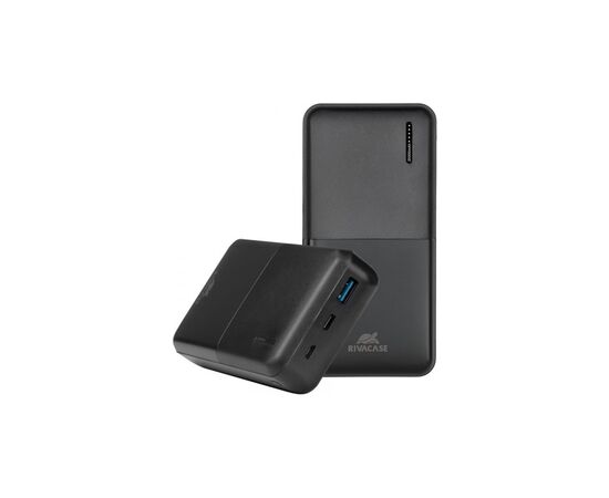 Батарея универсальная RivaCase 20000mA, PD/18W, QC/3.0/18W (RIVAPOWER VA2571 (Black)), изображение 8 Батарея универсальная RivaCase 20000mA, PD/18W, QC/3.0/18W (RIVAPOWER VA2571 (Black)), изображение 8