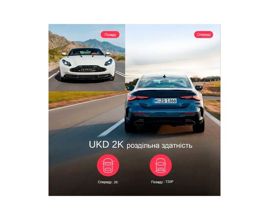 Видеорегистратор LINGDU Dash Cam D200 + Micro SD 64GB (D200), изображение 5 Видеорегистратор LINGDU Dash Cam D200 + Micro SD 64GB (D200), изображение 5