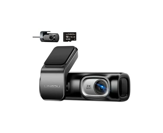 Видеорегистратор LINGDU Dash Cam D200 + Micro SD 64GB (D200)