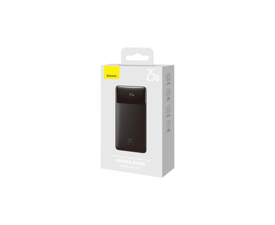 Батарея универсальная Baseus Bipow 20000mAh 25W, PD, QC + cable USB-C/60W (PPBD080001), изображение 6 Батарея универсальная Baseus Bipow 20000mAh 25W, PD, QC + cable USB-C/60W (PPBD080001), изображение 6