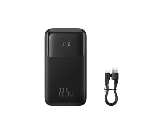 Батарея универсальная Baseus Comet Series 20000mAh 22.5W, PD+ cable USB-C (PPMD020101), изображение 8 Батарея универсальная Baseus Comet Series 20000mAh 22.5W, PD+ cable USB-C (PPMD020101), изображение 8
