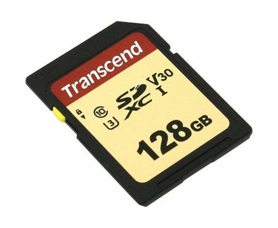 Карта памяти Transcend 128GB SDXC class 10 UHS-I (TS128GSDC500S), изображение 2 Карта памяти Transcend 128GB SDXC class 10 UHS-I (TS128GSDC500S), изображение 2