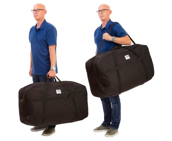 Дорожня сумка TravelZ Bag 135 Black (927293), зображення 4 Дорожня сумка TravelZ Bag 135 Black (927293), зображення 4