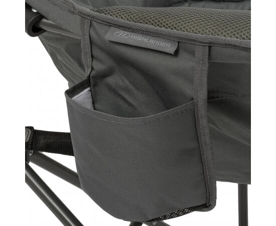 Крісло складане Highlander Balmoral Chair Charcoal (929213), зображення 3 Крісло складане Highlander Balmoral Chair Charcoal (929213), зображення 3