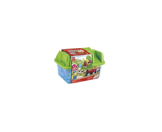 Железная дорога Hape в контейнере Ферма 41 элемента (E3772), изображение 3 Железная дорога Hape в контейнере Ферма 41 элемента (E3772), изображение 3