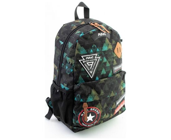Рюкзак шкільний Maxi 16.5" Зелений (APS-5054Hgreen)