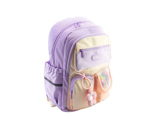 Рюкзак школьный Maxi 18" Фиолетовый (90187-purple)