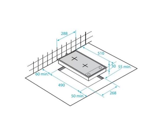 Варочная поверхность Beko HDCG 32220 FX (HDCG32220FX), изображение 6 Варочная поверхность Beko HDCG 32220 FX (HDCG32220FX), изображение 6