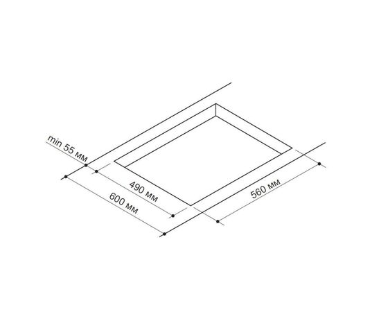 Варочная поверхность Pyramida PFG 647 BLACK LUXE, изображение 7 Варочная поверхность Pyramida PFG 647 BLACK LUXE, изображение 7