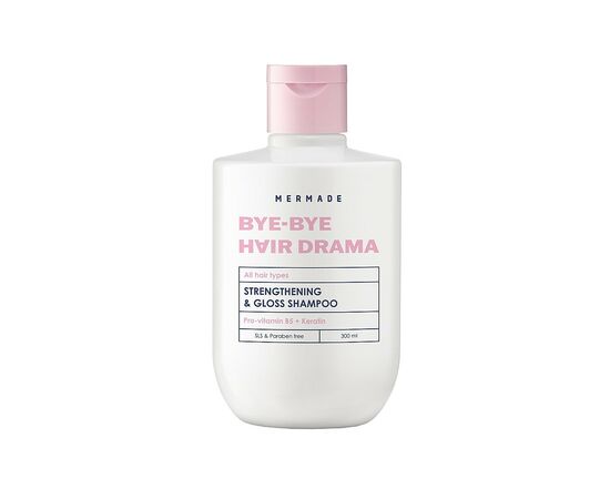 Шампунь Mermade Keratin & Pro-Vitamin B5 Strengthening & Gloss Shampoo Для укрепления и сияния волос 300 мл (4823122900050)